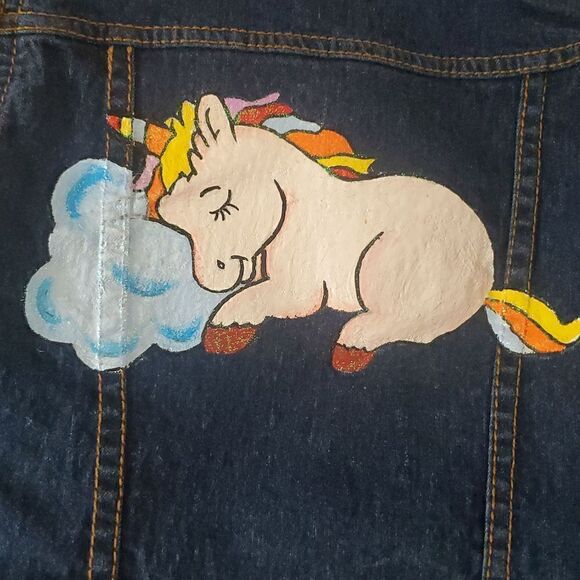 LIMITED TOO TODDLER DENIM VEST - Picture 1 of 3